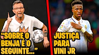 Craque Neto ABRE O JOGO sobre BENJA  Vini Jr VÍTIMA DE NOVO na Espanha [upl. by Wilsey]