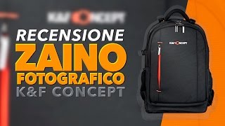 Il mio nuovo zaino fotografico da viaggio  KampF Concept Professionale Recensione [upl. by Nestor]