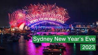 Sydney New Years Eve 2023 midnight fireworks – the official fulllength video [upl. by Allina]