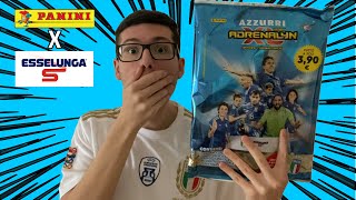 ADRENALYN XL AZZURRI🔵🇮🇹Collezione ESCLUSIVA Esselunga  Calciatori Panini 202324 [upl. by Aiuhsoj]