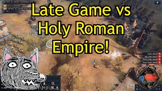 AoE4  Abbasids vs HRE  Breaking an Imperial Age Holy Roman Empire [upl. by Samau]