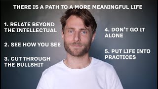 Five Suggestions for a more meaningful life John Vervaeke in 10 minutes [upl. by Auqinehs]