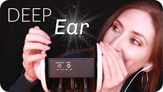 ASMR Deep Ear Whisper 💤 Gentle Ear Massage Trigger Words amp Ramble to Distract Your Thoughts 💙 [upl. by Modnarb]