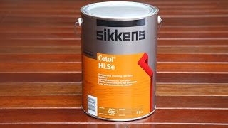 How to Coat a Timber Deck with Sikkens Cetol HLSe [upl. by Thordia]