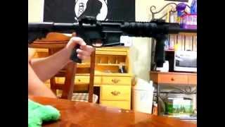 AR15 left handed reload Magpul BAD lever [upl. by Algar74]