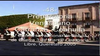 Concurso Nacional de Banda de Guerra Queretaro 2005 Parte 5 [upl. by Nytnerb]