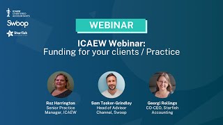 ICAEW Webinar Funding for your clients  Practice [upl. by Phylys376]