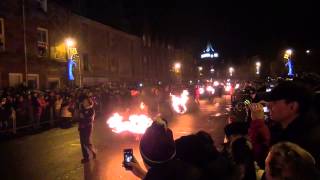 Stonehaven New Year Fireballs 2015 [upl. by Latisha]