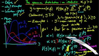 An introduction to the gamma distribution [upl. by Drape8]