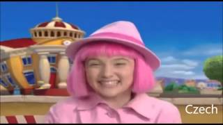 Lazy Town  Bing Bang  Multilanguage [upl. by Ednargel]