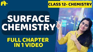 Surface Chemistry class 12  Chapter 5  One Shot  CBSE NEET JEE [upl. by Samira392]