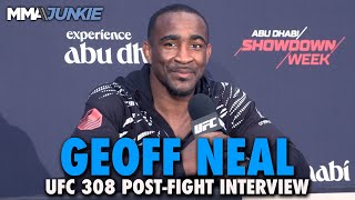 Geoff Neal Sees Quicker Path to Title if Belal Muhammad Stays Champion  UFC 308 [upl. by Balmuth]