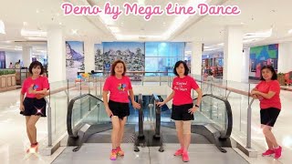 SHIVERS LINE DANCE Choreographer  Mega Lienatha Lie INA  April 2024 [upl. by Whitford948]