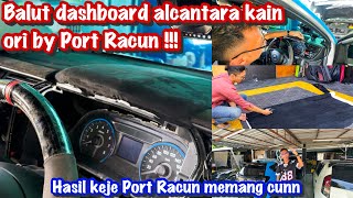 BALUT DASHBOARD ALCANTARA  HENSEM TERUK GENG  BUKAN STICKER  PERODUA MYVI G3  PORT RACUN [upl. by Xylon]