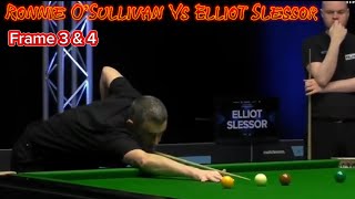 Snooker Ronnie O’Sullivan Vs Elliot Slessor Frames 4 amp 5 [upl. by Noak]