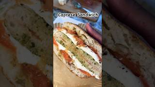 Caprese Sandwich italianclassicsandwich quickandeasyrecipe cheesyrecipes [upl. by Carol-Jean]