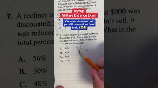 ASVAB Arithmetic Reasoning 7 Question and Answer [upl. by Hedy71]