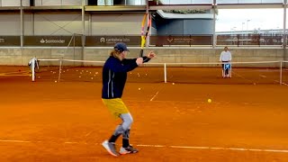 Master Tennis Technique Academy Level Forehand Training Net Game to Baseline Domination Like a Pro [upl. by Nagram]