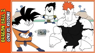 Dragon Ball Z Goku vs Recoome Animación Fumada [upl. by Ofella]