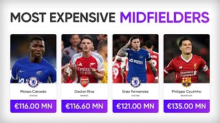 Most Expensive Midfielders [upl. by Jala337]