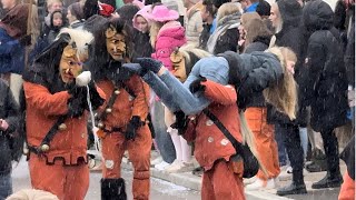 Umzug Donzdorf 07012024 Part 4 Narrensprung Fasnetsumzug carnival parade [upl. by Ruon]