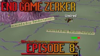 OSRS End Game Zerker  Episode 8  BLESSED with Bandos RNG [upl. by Giwdul]