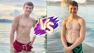 Bryton Myler VS Ashton Myler Natural Transformation 🌟 2023  From 0 To Now [upl. by Jarnagin]