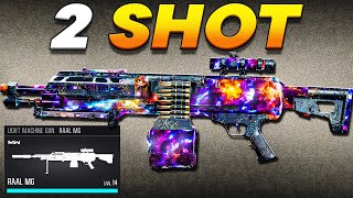 new 2 SHOT RAAL MG is BROKEN in WARZONE 4 😱 Best RAAL MG Class Setup  BO6 [upl. by Leonardo]