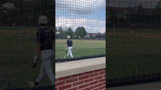 RBI Triple at EMU baseball shorts [upl. by Ocer571]