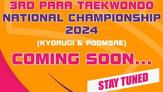 3rd Para Taekwondo Nationals 2024  Bahrain Selection Trials  Register Now indiataekwondo para [upl. by Dani121]