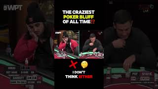 The GREATEST Poker BLUFF of all Time‼️🃏🤯 [upl. by Ban654]