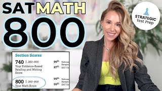 How to get a PERFECT 800 on the SAT Math 2024  9 Tips from a Perfect Scorer [upl. by Ohce37]