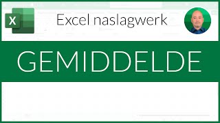 Excel naslagwerk GEMIDDELDE [upl. by Coraline]