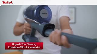 Tefal Xforce Flex 1160 Handstick Vacuum TY9890 [upl. by Aidroc733]