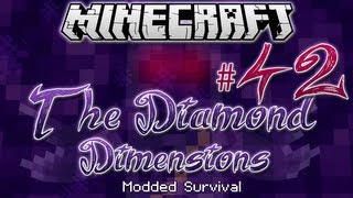 quotBOMB DISPOSALquot  Diamond Dimensions Modded Survival 42  Minecraft [upl. by Ecirtak]