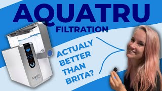 Water Filter Review Brita vs AquaTru [upl. by Irama]