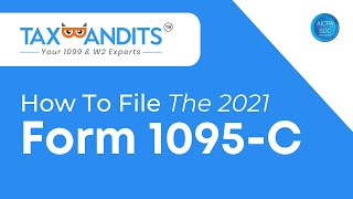 How To EFile Form 1095C With TaxBandits [upl. by Nowtna671]