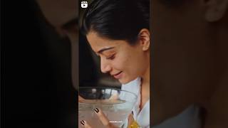 rashmika♥️♥️♥️ ice water 🌊 treatment ♥️♥️✨✨ south rashmikamandanna shorts trending [upl. by Lainey467]