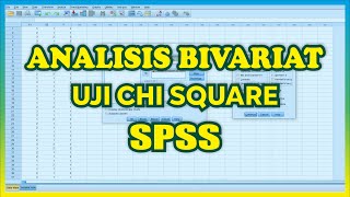 Analisis Bivariat dengan SPSS  Analisis Bivariat Uji Chi Square [upl. by Mun208]