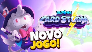 Chegou o NOVO JOGO de carta do Bloons  Bloons Card Storm [upl. by Wolliw]