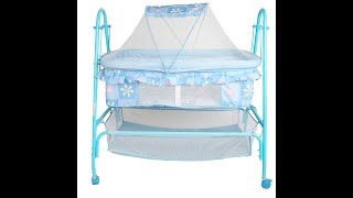 Baybee LovelyNest Baby Swing Cradle Assembling Video [upl. by Yssirhc]