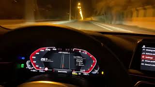 2020 BMW M760Li Acceleration 0260 kmh [upl. by Vikky171]