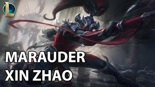 Marauder Xin Zhao Skin Spotlight from League of Legends [upl. by Daron]