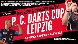 🎯 P C Darts Cup  Leipzig 🎯 mit Max Hopp amp Dragutin Horvat [upl. by Ahsenroc]