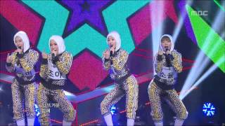 Crayon Pop  Dancing Queen 크레용팝  댄싱 퀸 Music Core 20121110 [upl. by Khorma120]