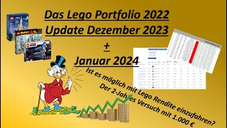 Lego Investment Portfolio 1000 € 2022 I Update Dezember 2023 und Januar 2024 I Wo stehen wir derzeit [upl. by Ahtaga]