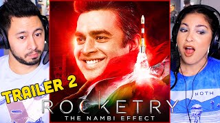 ROCKETRY Hindi amp Tamil Trailer 2 Reaction  R Madhavan [upl. by Ahsekyt966]