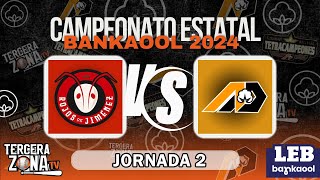 Rojos de Jiménez vs Algodoneros de Delicias juego 2  JORNADA 2  LEB BANKAOOL 2024 [upl. by Etnaik]