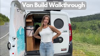 Micro Camper Van Walkthrough [upl. by Tteltrab]