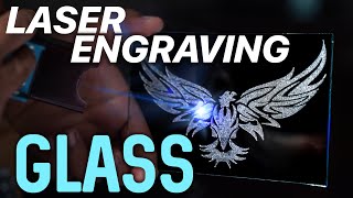 Learn How to Laser Engrave Glass like a Pro using a Diode Laser [upl. by Boleslaw]